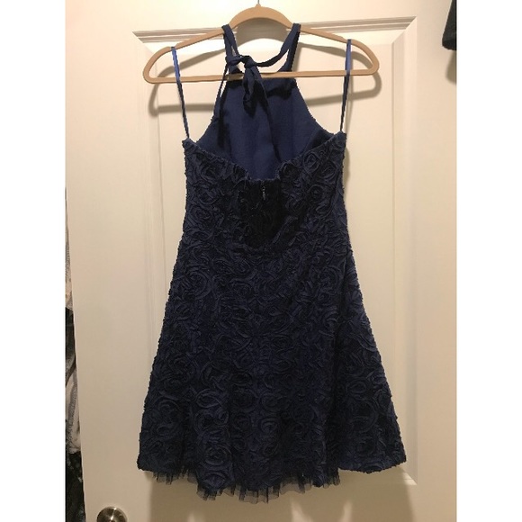 Navy blue dress from BCBGMAXAZRIA - Picture 3 of 4